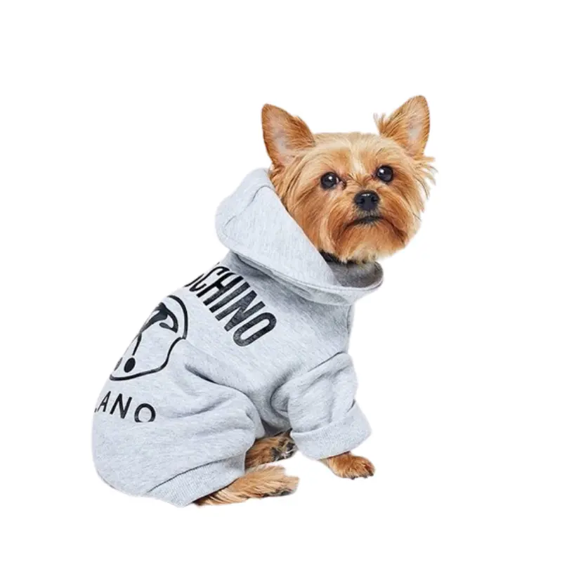 Sudadera gris Mochino para perros