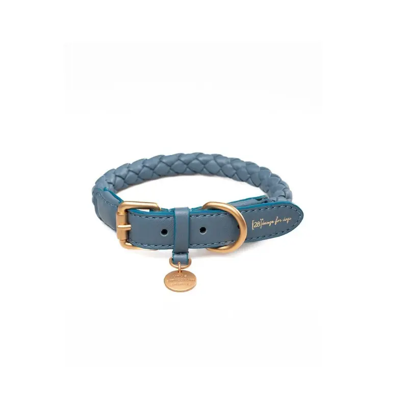 Collar a cuadros ferdinado azul